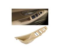 HBHYU Poignée Porte Intérieure Voiture 1x Poignée Porte Intérieure Avant Gauche Côté Conducteur pour Série 5 F10 F11 520i 523i 525i 51417225875 Panneau D'accoudoir(Beige)