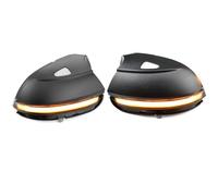HBIS Indicateurs Compatible Avec VW Pour Scirocco 2009-2024 Pour Passat B7 CC Lentille Fumée Lampe De Rétroviseur Latéral Dynamique Clignotants Latéraux Ambre 3C8949101