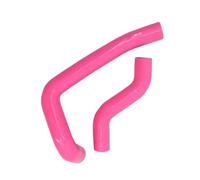 HBIS Moteur Radiateur de Tuyau Compatible avec Mazda pour RX-7 1993 1994 1995 1996 1997 FD3S 1,3 L Kit De Tuyaux De Radiateur en Silicone pour Turbo pour Réservoir d'eau De Voiture(Pink)