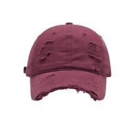 HBJDDMP Casquettes De Baseball Femme Casquette De Baseball Déchirée Et Délavée, Style Vintage À Couronne Souple