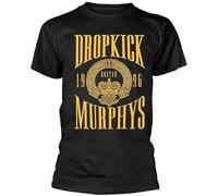HBNxdrf689 BVI Dropkick Murphys 'Claddagh' T Shirt Black M