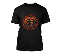 HBNxdrf689 Cartel de Santa T Shirt Size S- Black M