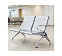 HBOOMOEM Banquette, Chaise de Salle d'Attente, Capacité de Charge de 120 Kg | Avec Des Mains Courantes, Une Structure en Acier et Une Conception Respirante(120x65x78cm/47.2x25.6x90.7in)
