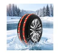 HBOOMOEM Chaussette Voiture, Chaussette Neige, Ajustement Parfait à 360° | Brise La Glace et PréVient Les Glissades, Offre Une Excellente AdhéRence et S'Installe Rapidement(235/45R20)