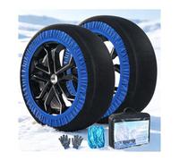 HBOOMOEM Chaussette Voiture, Chaussettes Roues Neige, Forte Adhérence | Aucun Cric Requis, Facile à Installer, N'AbîMe Pas Les Pneus(225/75R16)