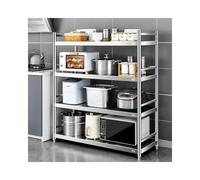 HBOOMOEM Desserte Cuisine Rangement，Meuble pour Plaque De Cuisson，Colonne Cuisine，Facile à Nettoyer, Grande Capacité De Charge, Convient à La Maison Et à La Cuisine.(120 * 50 * 150CM)