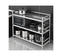 HBOOMOEM Desserte Cuisine Rangement，Meuble pour Plaque De Cuisson，Colonne Cuisine，Facile à Nettoyer, Grande Capacité De Charge, Convient à La Maison Et à La Cuisine.(100 * 45 * 100CM)