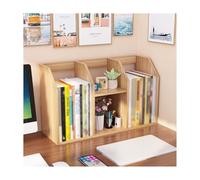 HBOOMOEM Etagere De Bureau，éTagèRe à Poser sur Bureau，Il Peut Servir à Ranger des Fournitures De Bureau, des Articles De PremièRe NéCessité, des éPices, des Tasses, Etc.(Light Walnut)