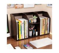 HBOOMOEM Etagere De Bureau，éTagèRe à Poser sur Bureau，Il Peut Servir à Ranger des Fournitures De Bureau, des Articles De PremièRe NéCessité, des éPices, des Tasses, Etc.(Black Walnut)