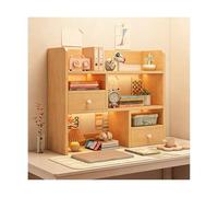 HBOOMOEM Etagere De Bureau，Petite Etagere A Poser，Il Peut Servir à Ranger des Fournitures De Bureau, des Articles De PremièRe NéCessité, des éPices, des Tasses, Etc.(Maple,100 * 17 * 80CM)