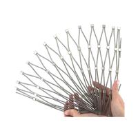HBOOMOEM Filet De ClôTure En Acier Inoxydable,CâBle MéTallique Maille De Type X,Convient Pour Les ClôTures De Jardin, Les Terrains De Football, Les Zoos Et Les Balcons.(15*2.5m/49.2*8.2ft)