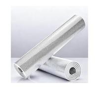 HBOOMOEM Film RéFléChissant Pour Radiateur，Isolation Thermique En Feuille D'Aluminium，Convient Aux Plafonds, Murs, FenêTres, Greniers, Structures En Acier Et Toits.(900CM/354.3IN,2.5CM/0.98IN)