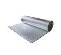 HBOOMOEM Film RéFléChissant Pour Radiateur，Reflecteur De Chaleur Pour Radiateur Isolant，Peut êTre Coupé à N'Importe Quelle Longueur, Convient Aux FenêTres, Sols, Murs.(100CM/39.4IN,0.5CM/0.2IN)