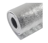 HBOOMOEM GéNéRale Rouleau Isoler Thermiquement，Rouleau Isolant Thermique En Aluminium，Convient Aux FenêTres, Sols, GlacièRes, Toits, Greniers, Murs ExtéRieurs Et Maisons.(100CM/39.4IN,1.5CM/0.59IN)