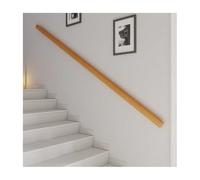 HBOOMOEM Main Courante En Bois，Barre D'Appui Murale Avec Support En MéTal，Il Peut êTre Utilisé Aussi Bien à L'IntéRieur Qu'à L'ExtéRieur Et Convient Aux Enfants Et Aux Personnes âGéEs.(100CM/39.4in)