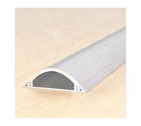 HBOOMOEM Passe Cable，Cache Cable Sol，RevêTements de CâBles Au Sol，il Convient pour Une Utilisation sur Les Bureaux, Les Murs, Les plinthes, Les sols et Bien Plus Encore.(Silver,No. 5-3m)