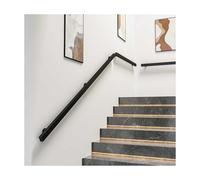 HBOOMOEM Rampe D'Escalier Moderne,Main Courante Noire for Escaliers IntéRieurs,Facile à Installer, Convient Aux Greniers, Jardins D'Enfants, Couloirs, Bars Et Garde-Corps.(50CM/19.7in)
