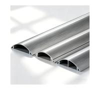 HBOOMOEM RevêTements de CâBles Au Sol, Couvercle de Goulotte de Sol, AutoadhéSif et Facile à Installer, Ce Cache-CâBle DéCoratif Convient Aux Salons et Aux Bureaux.(No. 8,3M)