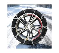 HBOOMOEM Tire Chains, ChaîNes à Neige Voiture, Structure Robuste | Installez Le en Tirant Simplement Dessus pour Garantir Une Utilisation en Toute SéCurité(205/75R14)