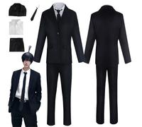 HBQC Anime Chainsaw Man Cosplay Devil Hunter uniforme costume complet adulte pour Halloween carnaval partie, exposition de bandes dessinées et anime Convention