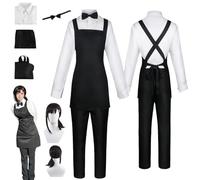 HBQC Anime Chainsaw Man Cosplay Kobeni Higashiyama uniforme costume complet adulte pour Halloween carnaval partie, exposition de bandes dessinées et anime Convention