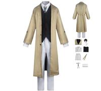 HBQC Anime cosplay costume Bungo Stray Dogs' Dazai osamucospiay costume complet perruque costume costume adulte Halloween carnaval PARTY DRESS UP set
