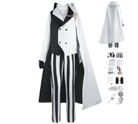 HBQC Anime cosplay costume Bungo Stray Dogs' Nikolai gogolcospiay costume complet perruque costume costume adulte Halloween carnaval PARTY DRESS UP set