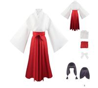 HBQC Anime cosplay costume Juju'tsu Kai'sen Iori Utahime ensemble complet perruque ensemble adulte Halloween fête de carnaval