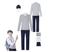 HBQC Anime cosplay costumes The Quintessential Quintuplets Uesugi Fuutarou cosplay complet perruque costume - adulte, Halloween carnaval PARTY DRESS UP set