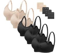 HBselect 5 Pcs Soutien-Gorge d'allaitement Maternité Soutien-Gorge d'allaitement sans Couture