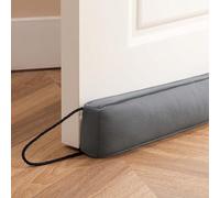 HBselect 96 cm Coupe-Courant d'air rectangulaire pour Portes et fenêtres, Fixation sécurisée pour l'insonorisation et la réduction du Bruit, adapté aux climats froids et Chauds, Gris