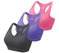 HBselect Femme Soutien-Gorge de Sport Lingerie Brassière sans Armature Pad Ouvert Lingerie