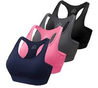 HBselect Femme Soutien-Gorge de Sport Lingerie Brassière sans Armature Pad Ouvert Lingerie