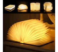 HBSFBH LED Livre Lampe, Lampe de livre LED, Lampe de lecture pliante, Livre Lumineux Decoration Chambre, Lampe De Lecture LED, Lampe de Lecture à LED, Cadeau Anniversaire et décoration d'étagère