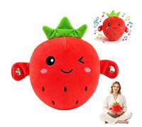 HBSFBH Peluche Fruit Musicale Interactive, Peluche Sensoriel Piano Tactile, Magique Fruit Peluche Tactile avec Sons, Peluche Musical Sensoriel aux Fruits, Jouet Musical Fruit Doux Sensible au Toucher