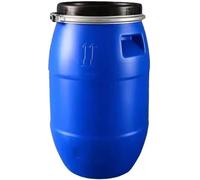 HBSSP 100L/120L/160L/200L Fût Tambour Baril Stockage Plastique Qualité Alimentaire avec Couvercle Et Anneau Verrouillage,for L'expédition, Conteneur Stockage Industriel Hermétique