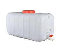 HBSSP Réservoir d'eau avec Robinet Seau d'eau Potable Portable Camping, Porte-Eau Cube d'urgence for Pique-Nique Domicile, Barbecue, Visite Autonome(340L)