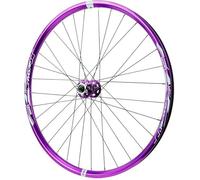 HBSSP Roues Vélo 26 27,5 29 Pouces Alliage D'aluminium, Roulements Étanches Jante 32 Trous for Cassette 7-12 Vitesses(QR Front Wheel,26 inch)