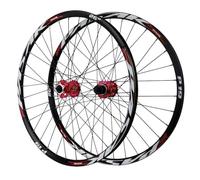 HBSSP Roues VTT Axe Traversant Jantes Alliage D'aluminium avec Freins Disque, Roulements Étanches HG 32 Trous Avant Arrière Jantes 29 Pouces for Transmissions 7 À 12 Vitesses(Thru AXLE 27.5 inch)