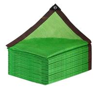 HBSVKLYNX Tissu d'ombrage Vert avec œillets for serres de Jardin, Tailles Multiples 70% 80%(Grün,5x14m)