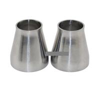HBTSPJNT 1Pcs 19mm to 16mm Pipe Adapte SS304 Stainless Steel Butt Welding Speed Reducer