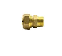 HBTSPJNT Fit 14/18mm ID/OD PEX-AL-PEX Tube x 1/2" BSPP Male Brass Pipe Fitting Coupling Connector Adapter