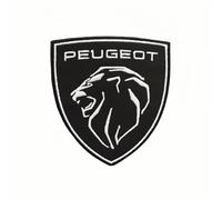 HBUNKT Auto Emblème Patch pour Peugeot 4007 2007 2008 2009, Emblème Écusson Brodé Thermocollant Patch Emblème Brodé Fastener à Crochet et Boucle Patchs pour Vetements Accessoires,A-Iron on/Sew on