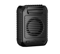 Hburirrty 1 ensemble M22 Ventilateur de taille suspendu d'extérieur 10 000 mAh portable multifonction noir