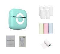 Hburirrty 1 lot de mini autocollants portables pour imprimante thermique pour photos, journaux