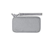 Hburirrty Sac de rangement pour cordon de voyage, sac de rangement pour câble de données, pochette à eau double couche pour cordon, téléphone, chargeur