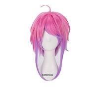 HBYLEE Anime Coser pruik Division Rap Battle Hypnose MIC Ramuda Amemura Perruque de cosplay courte résistante à la chaleur + bonnet de perruque [Couleur : selon le plan]