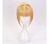 HBYLEE Anime Coser Wig Fate Séjour Nuit Cosplay Cheveux Nero Perruques Épée Cosplay Perruque Altria Pendragon Résistante à la Chaleur Anime Synthétique Fate Grand Command Wigs + Perruque [Couleur :