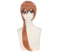 HBYLEE - Anime Role Play For Bungo Stray Dogs Nakahara Wig Cosplay Wigs Long Orange Red Hair Halloween Wigs [Couleur : -]