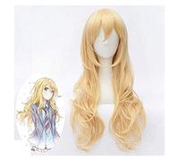 HBYLEE - Anime Votre Mensonge en Avril Miyazono Kaori Perruque Cosplay Costume Femmes Cheveux longs Synthétiques Halloween Fête Jeu de Rôle Perruques [Couleur : Onecolor]